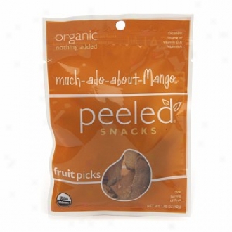 Peeled Organic Snacks Organic Dried Offspring Picks Pouches, Much-ado-about-mango