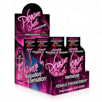 Penthouse Pleasure Female Libido Enhancement Shots, Cherry