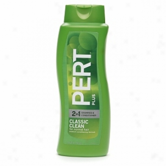 Pert Plus Classic Clean 2 In 1 Shampoo And Conditioner, Medium Conditioning Formula
