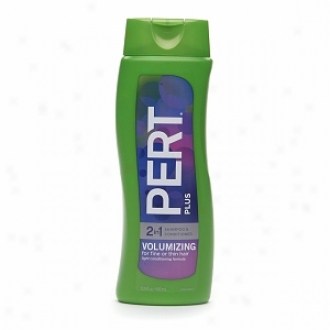 Pert Plus Volumizing 2 In 1 Shampoo And Conditioner For Fine Or Thin Hair