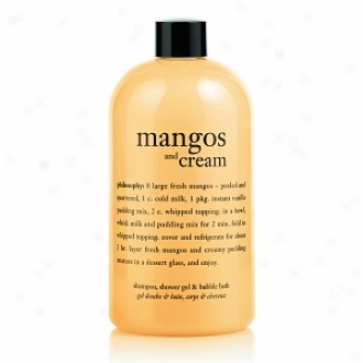 Philosophy Shampoo, Shower Gel & Bubble Ba5h, Mangos And Cream