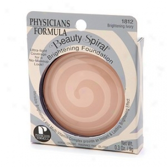 Physicians Formula Beauty Spiral Brightening Foundation, Brightening Ivory 1812