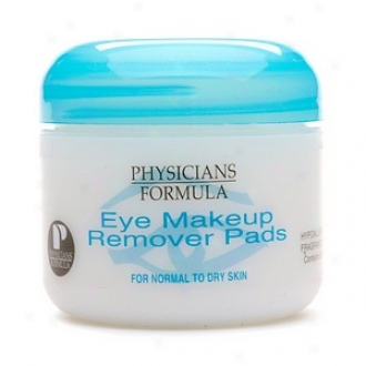 Physicians Formula Eye Makeup Remover Pads, For Normal To Dry Skin