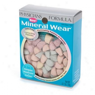 Physicians Form Mineral Wear Illuminating Pebbles Of Powder, Creamy Natural 73122