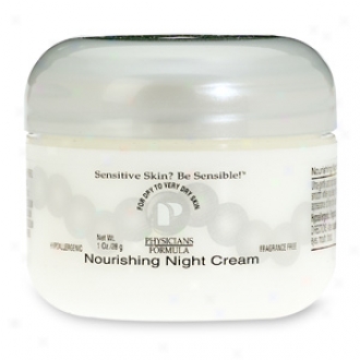 Physicians Formula Nourishing Night Cream, For Dry To Very Dry Skin