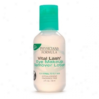 Physicians Formula Vital Censure Eye Makeup Remover Lotion, For Normal To Oily Skin
