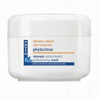 Phyto Phytocitrus Masque Restructurant Restructuring Mask, Color-treated Hair