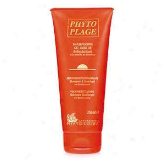 Phyto Plage Moisturizing Hair And Body Waste With Bamboo Marrow