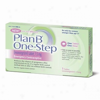 Plan B One Step Emergency Contraceptive Must Be 17 Or Over To Purchase Without A Prescription