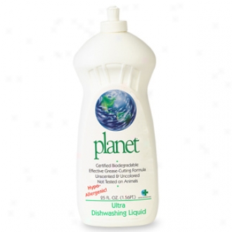 Planet Ultra Dishwashing Liquid, Hypo-allergenic