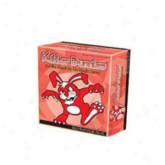 Plaroom Entertainment Killer Bunnies Quest For Magic Carrot Red Booster Expansion Dec 3 Ages 12+