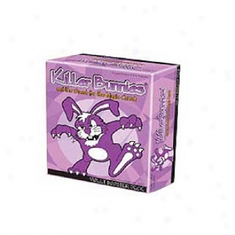 Playroom Entertainment Killer Bunnies Pursuit For Magic Carrot Violet Booster Expansion Deck Ages 12+