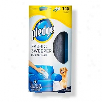 Pledge Fabric Sweeper For Pet Hair Multi-use Disposable Sweeper