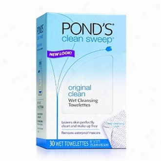 Pond's Clean Sweeper, Original Clean Wet Cleansing Towelettes
