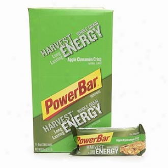 Powerbar Effect Whole Grain Long Lasting Energy Bars, Apple Cinnamon Crisp