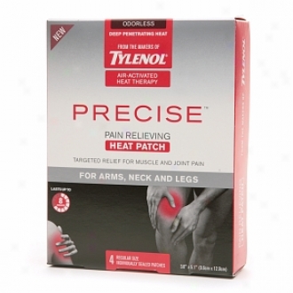 Precise From The Makers Of Tylenol Pain Relieving Heat Patch For Arms, Neck And Legs, Regular