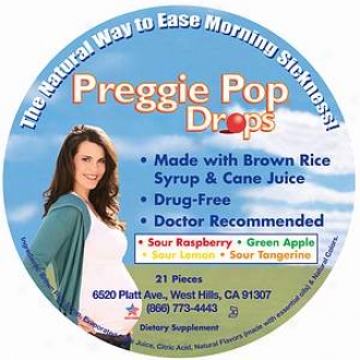 Preggie Pops All Natural Forenoon Sickness Drops