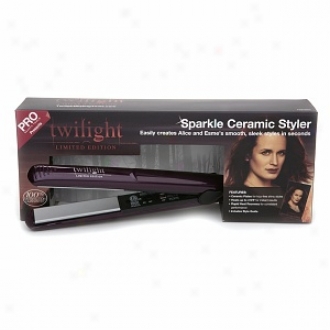 Pro Beauty Tools Twilight Limited Eition Sparkle Tourmaline Ceramic Straightner