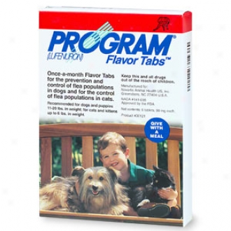 Program Flavor Tabs Dogs And Puppies 11-20 Lbs.; Cats And Kittens Up To 6 Lbs.