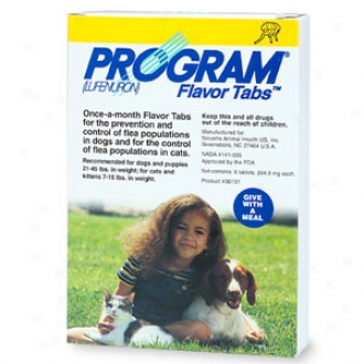 Program Flavor Tabs Dogs And Puppies 21-45 Lbs. ;Cats And Kittens 7-15 Lbs.