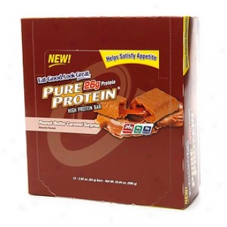 Pure Protein High Protein Bar, Peanut Butter Caramel Surprise