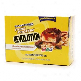 Pure Protein Revolution, High Protwin Triple Layer Obstacle, Chocolate Peanut Caramel