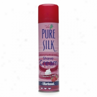Modest Silk Moisturizing Shave Cream During Women, Raspberry Mist