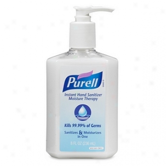 Purell Instant Hand Sanitizer Pump Bottle, Mlisture Thsrapy