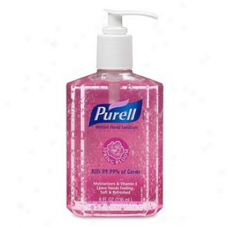 Purell Instant Hand Sanitizer Pump Bottle, Spring Bloom