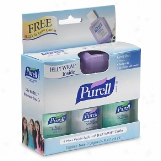Purell Instant Hand Sanitizer Variety Pack Plus Jelly Wrap Carrier