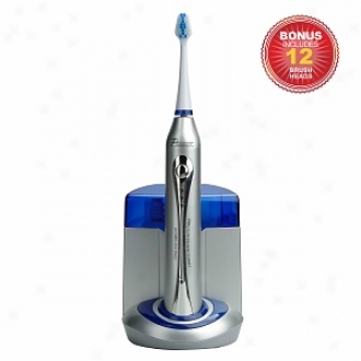 Pursonic S450 Deluxe Plus Rechargeable Sonic Toothbrush With Uv Sanitizer