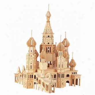 Puzzled St. Petersburg Church Wooden Puzzle Ages 12 And Up