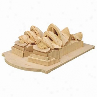 Puzzled Sydney Opera House Wooden Puzzle Abes 8 And Up
