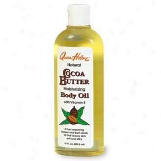 Queen Helene Natural Cocoa Butter Moistuizing Body Oil With Vitamin E