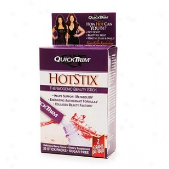 Quicktrim Hotstix, Thermogenic Beauty Stick, Delicious Berry