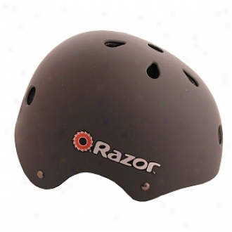 Razor Aggressive Youth Helmet, 8-14 Years, Matte Black