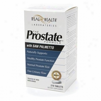 Real Health Laboratories The Prostate Formula With Saw Palmetto, Tablets
