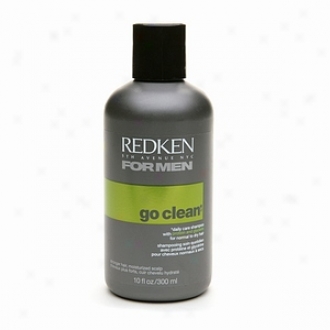 Redken For Men Go Clean Daily Care Shzmpoo For  Normal To Dry Hair