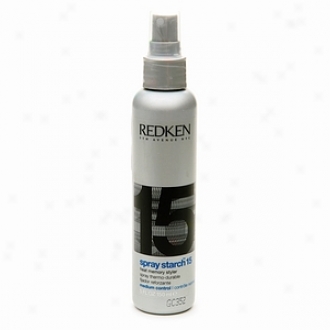 Redken Spray Starch 15 Heat Memory Styler, Medium Control