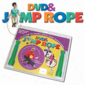 Redmon Fun & Fitness Kids Rene' Bibaud Dvd And Jump Rope Set