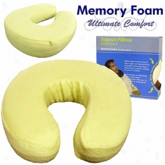 Remedy Memory Foam Head And Neck Support Transit Pillow