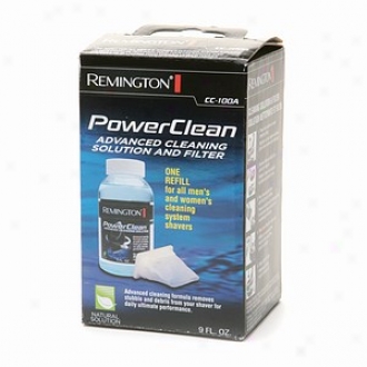 Remington Powerclean Advanced Cleaning Solution And Filter