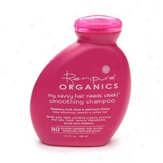 Renpure Organics My Savvy Hair Needs Sleek! Smoothing Shampoo 13.5 Oz