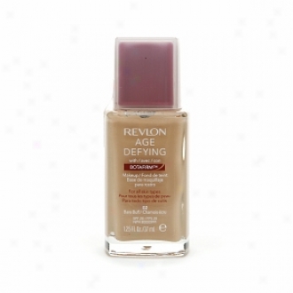 Revlon Age Defying Makeup Spf 20 Foundation With Botafirm For Normal Or Combination Peel, Bare Buff 02