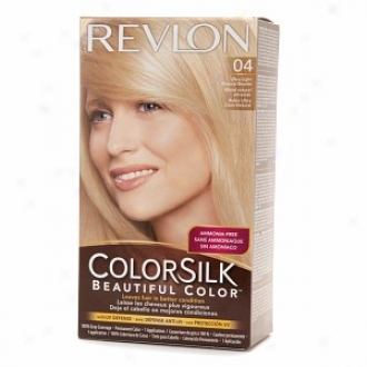 Revlon Colorsilk Beautiful Color, Ultra Light Natural Blonde 04