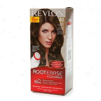 Revlon Roto Erase By Colorsilk Ammonia-free Permanent Color, Medium Ash Blonde 40