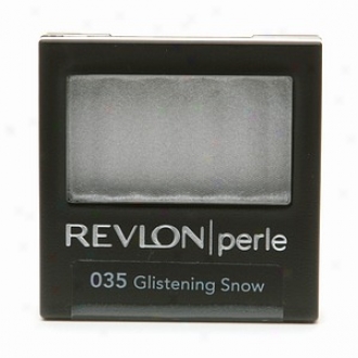 Revlon Satin Lxurious Color Eyeshadow, Glistening Snow 035