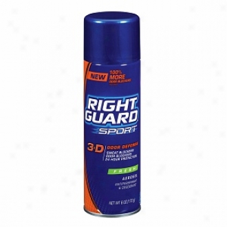 Right Guard Sport 3-d Odor Defense, Antiperspirant & Deodorant Aerosol, Fresh