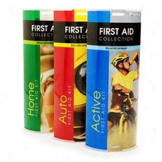 Rightresponse First Aid Tube Collection 3 Pack, Active, Auto & Home