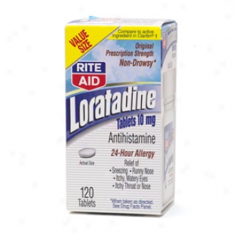 Rite Aid Loratadine Antihistamine, Tablets